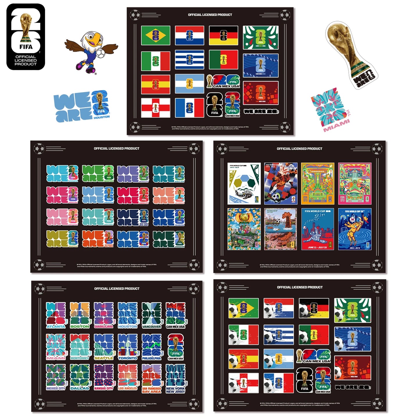 World Cup Fan Sticker Pack™ – 2026 Edition