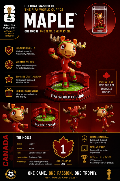 FIFA World Cup 2026 Official Mascot Collectible Set (3PCS)
