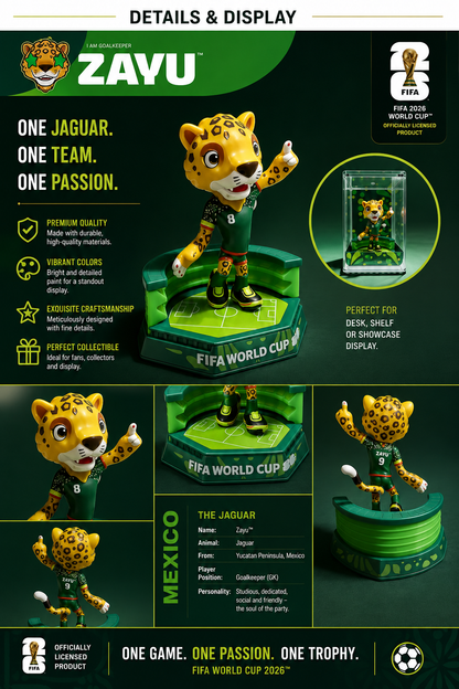 FIFA World Cup 2026 Official Mascot Collectible Set (3PCS)