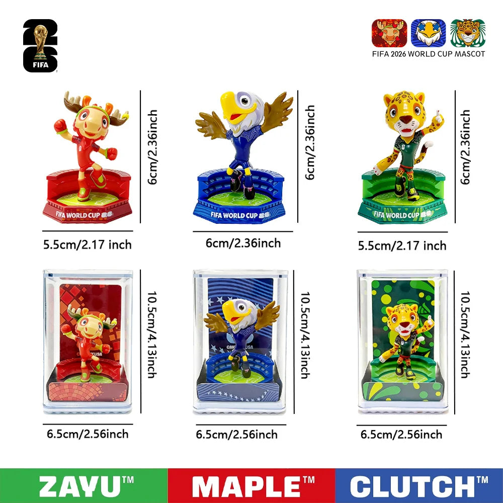 FIFA World Cup 2026 Official Mascot Collectible Set (3PCS)