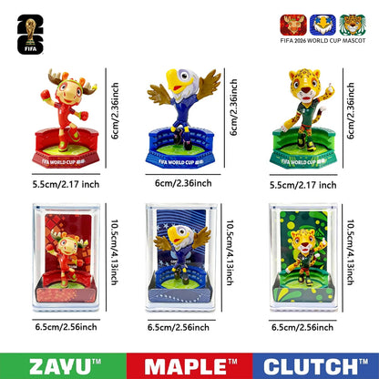 FIFA World Cup 2026 Official Mascot Collectible Set (3PCS)