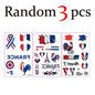Fan Flag Tattoo Stickers™ – Match Day Edition