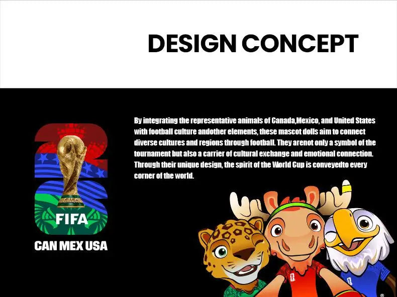FIFA World Cup 2026 Official Mascot Collectible Set (3PCS)