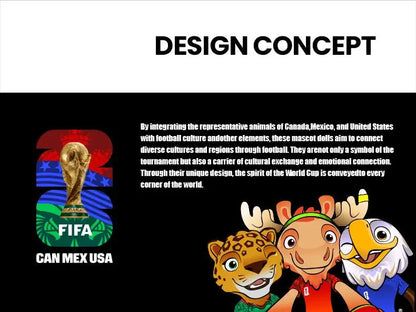 FIFA World Cup 2026 Official Mascot Collectible Set (3PCS)
