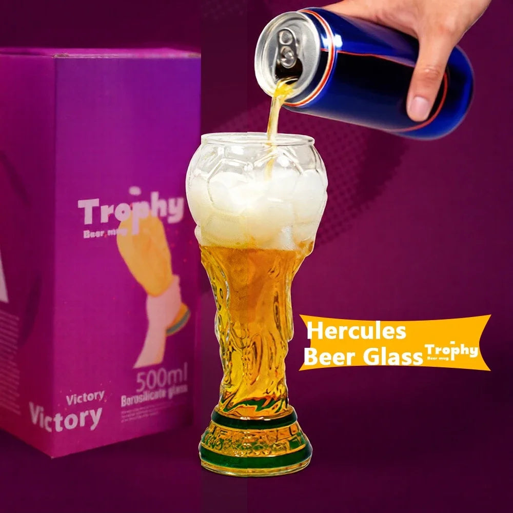 Hercules Trophy Beer Glass™ – Game Night Edition