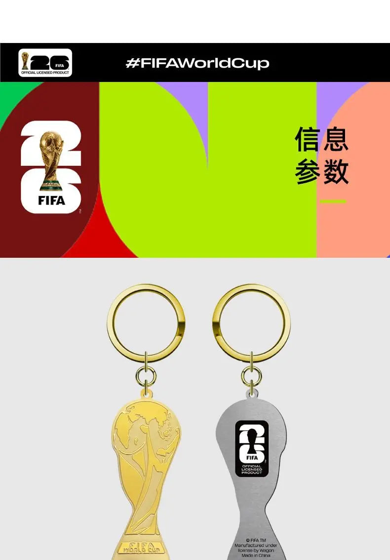 Golden Trophy Keychain™ – 2026 Fan Edition