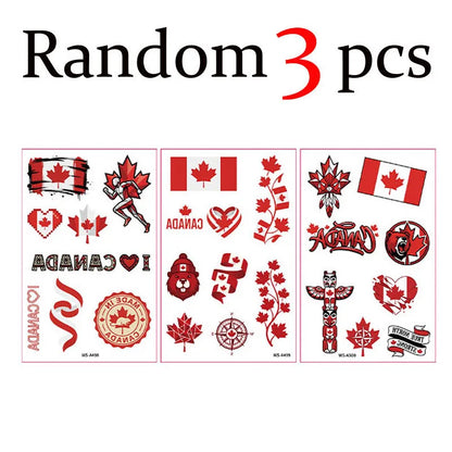 Fan Flag Tattoo Stickers™ – Match Day Edition
