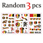 Fan Flag Tattoo Stickers™ – Match Day Edition