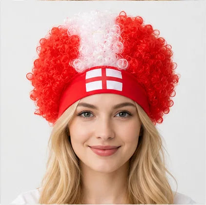 Curly Fan Wig™ – Stadium Edition