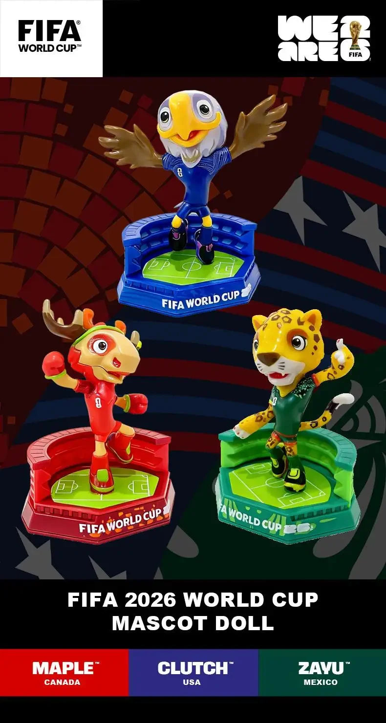 FIFA World Cup 2026 Official Mascot Collectible Set (3PCS)
