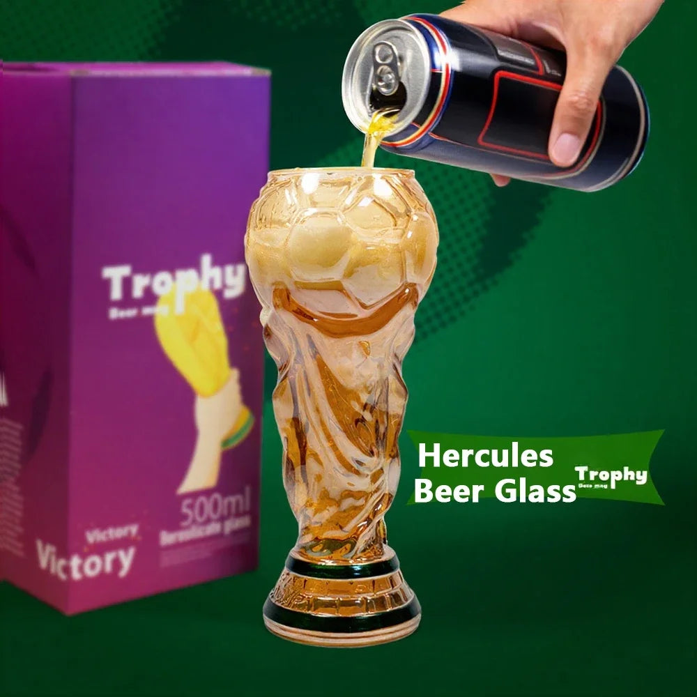Hercules Trophy Beer Glass™ – Game Night Edition