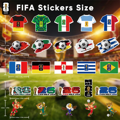 World Cup Fan Sticker Pack™ – 2026 Edition