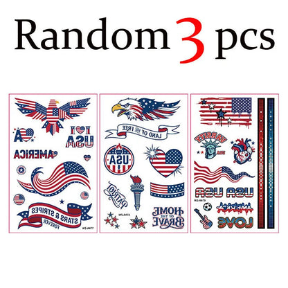 Fan Flag Tattoo Stickers™ – Match Day Edition