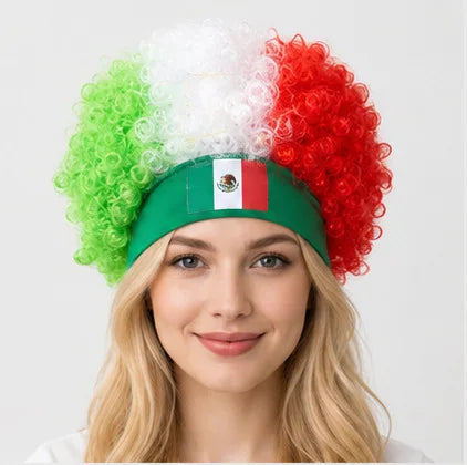 Curly Fan Wig™ – Stadium Edition