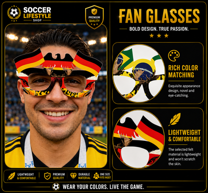 Fan Celebration Glasses™ – Match Day Edition