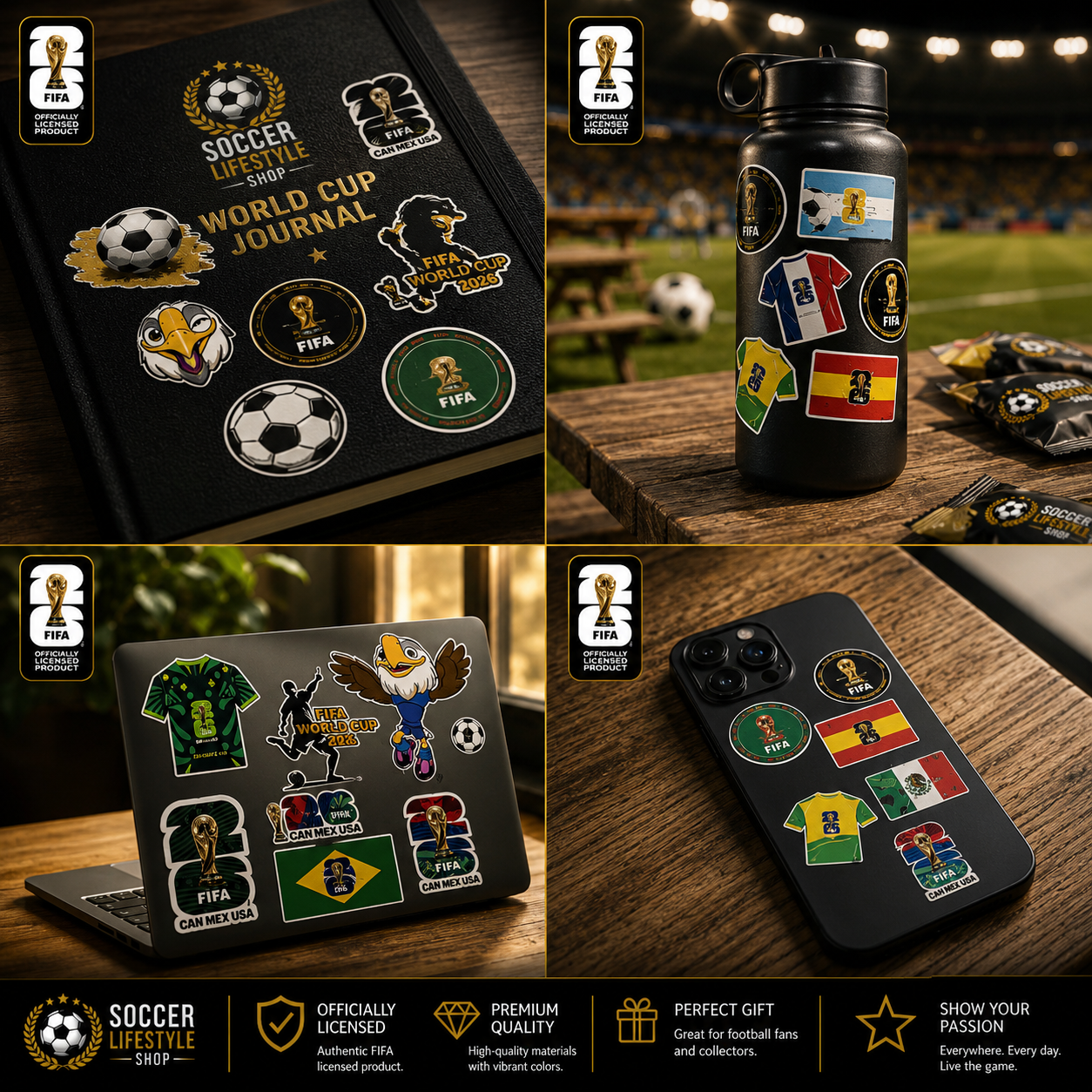 World Cup Fan Sticker Pack™ – 2026 Edition