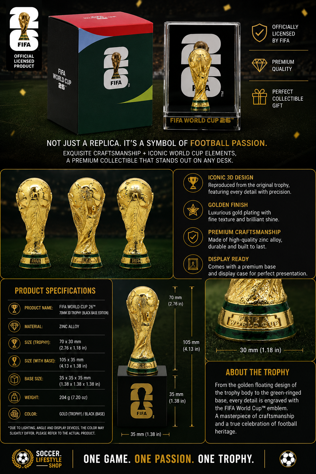 Golden Trophy Display™ – 2026 Collector Edition