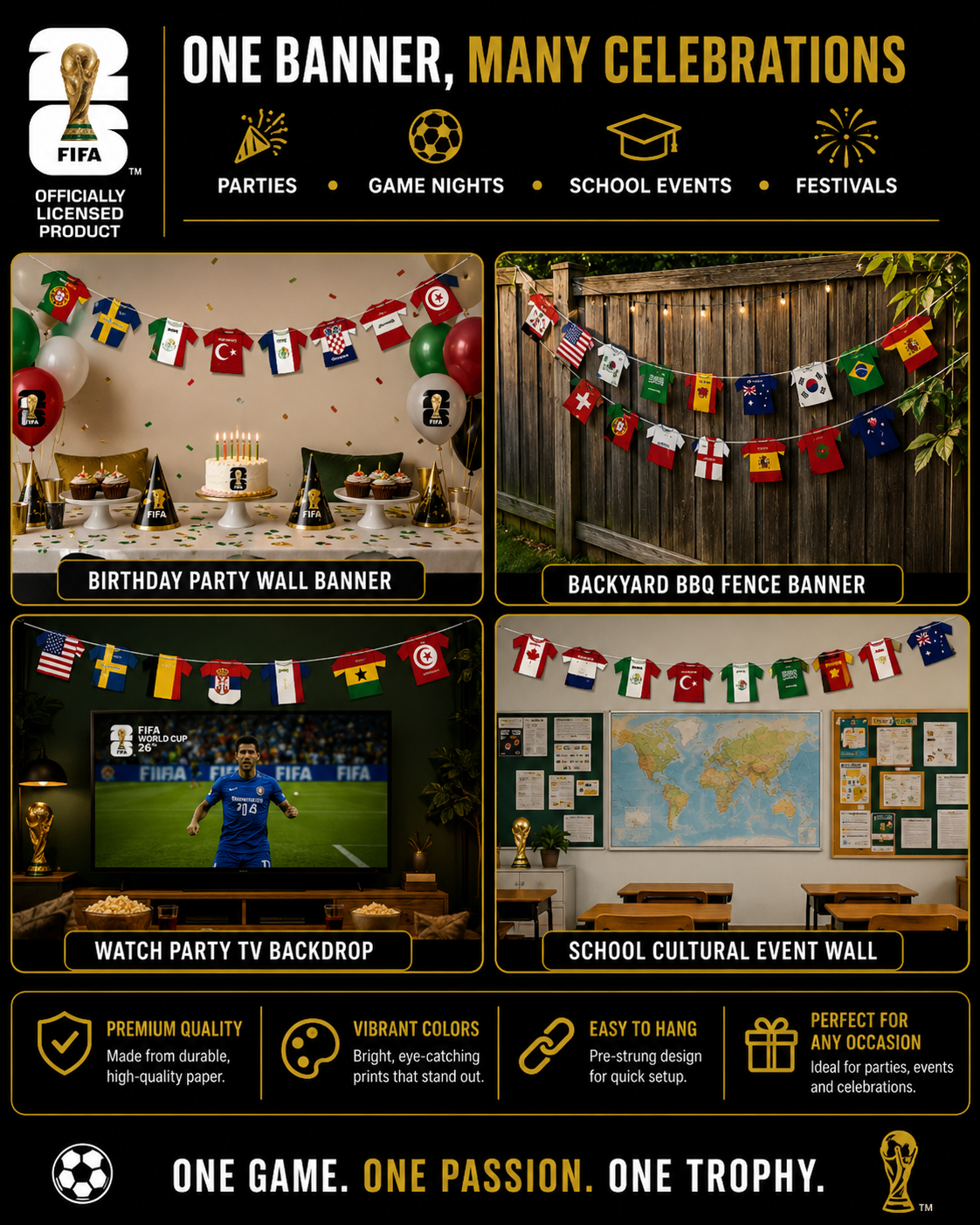 World Cup Party Banner™ – Fan Edition